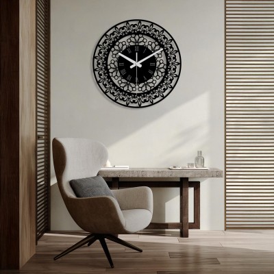 Retro style metal wall clock