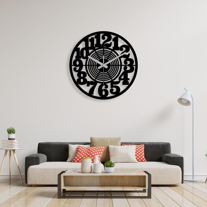 Silent Large Digital Wall Clock