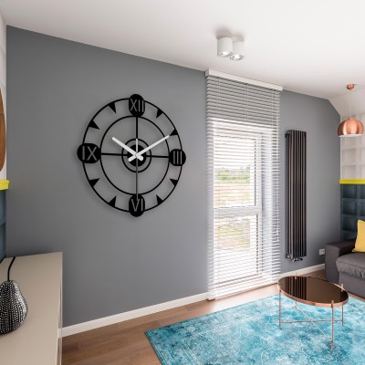 Modern simple large wall clock