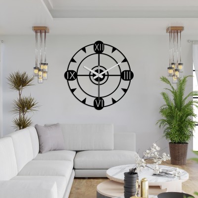 Modern simple large wall clock