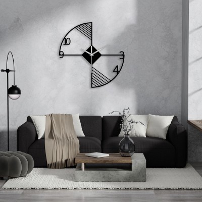 Large Metal Geometric Clock