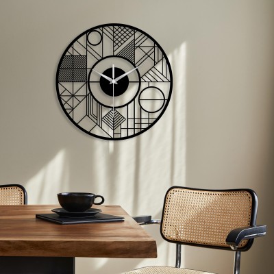 Oversized simple style wall clock