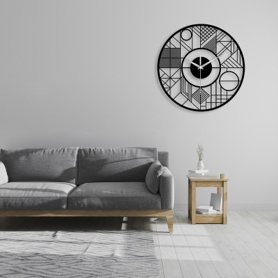 Oversized simple style wall clock