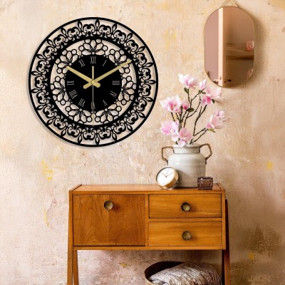 Retro style metal wall clock